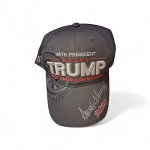 MAGA 47th President Donald Trump 2024 Signature Keep America Great - 3D Black